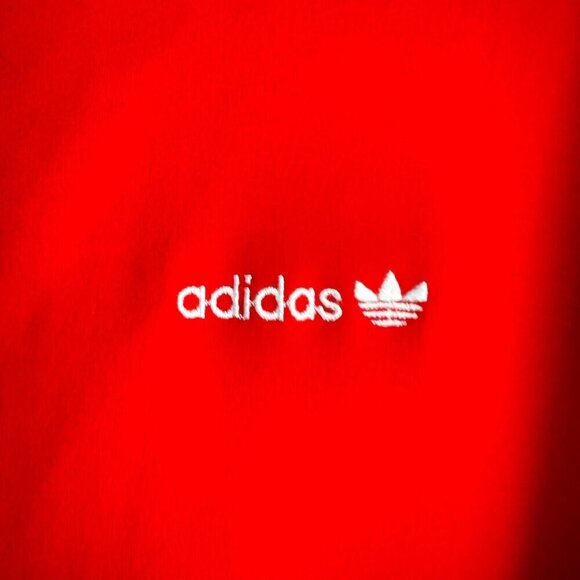 Vintage Adidas Prince Philip Games Canada Red Zip up Jacket M - Picture 4 of 7